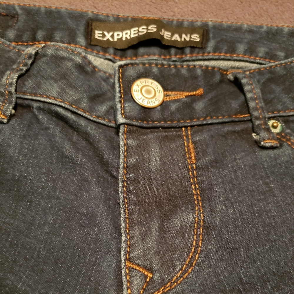 Women's Express Stella Low-Rise Denim Leggings